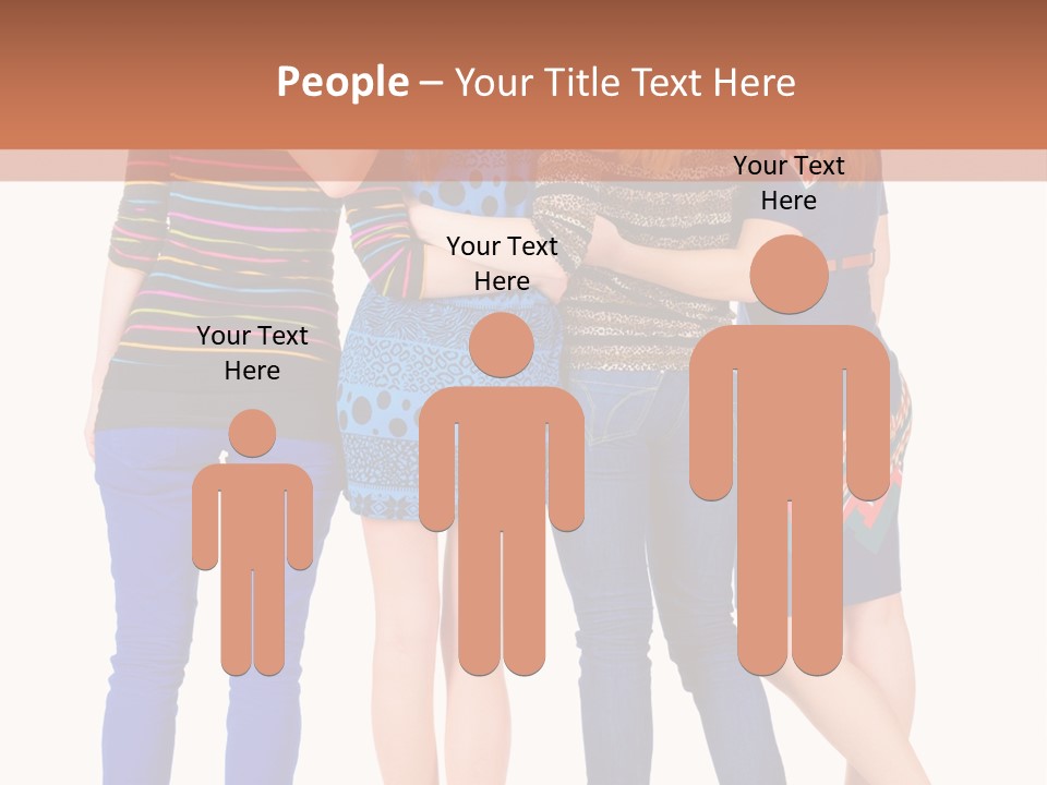 White Back Isolated PowerPoint Template