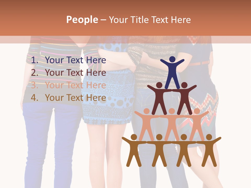 White Back Isolated PowerPoint Template