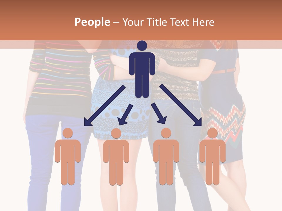 White Back Isolated PowerPoint Template