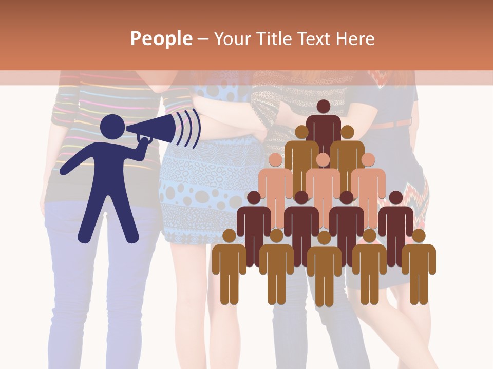 White Back Isolated PowerPoint Template