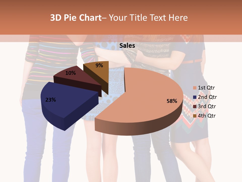 White Back Isolated PowerPoint Template