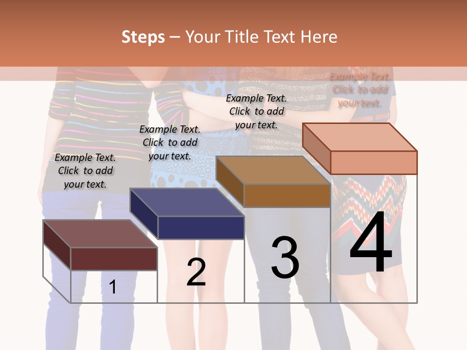 White Back Isolated PowerPoint Template