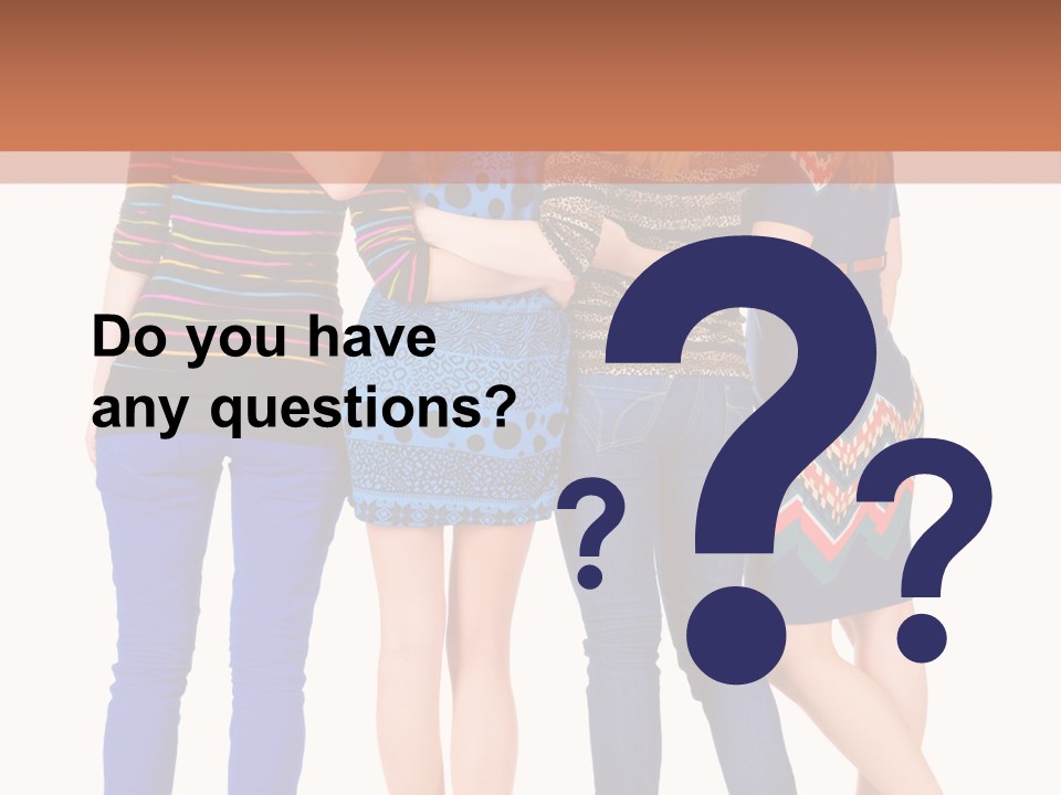 White Back Isolated PowerPoint Template