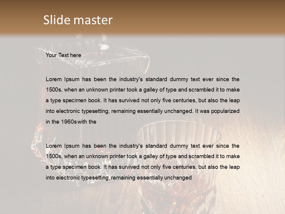 Wine Bar Celebration PowerPoint Template