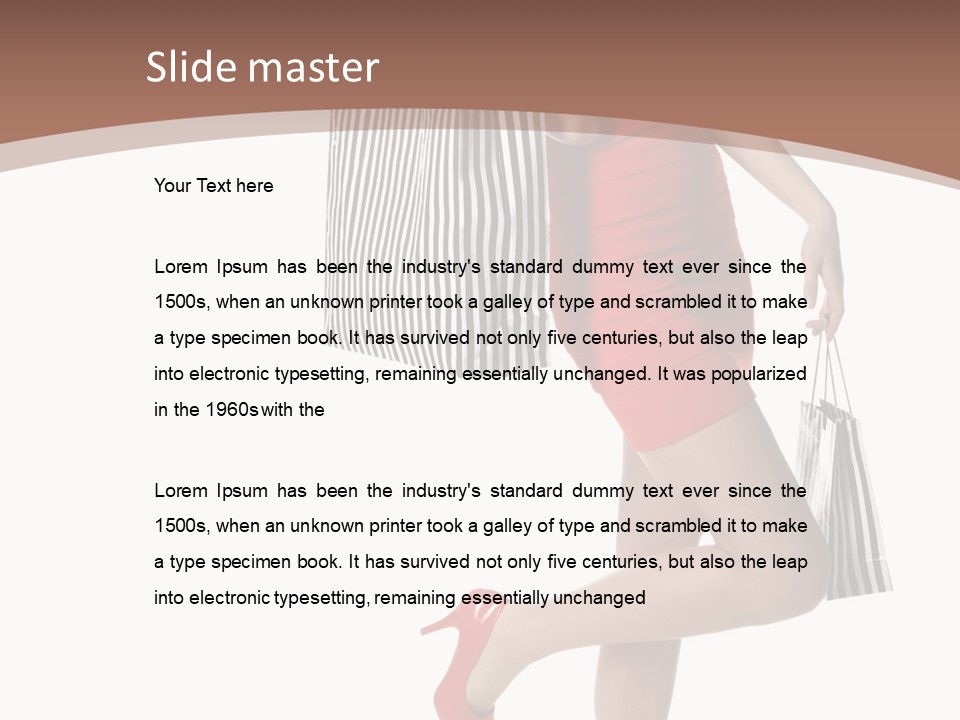 Face Sale Enjoyment PowerPoint Template