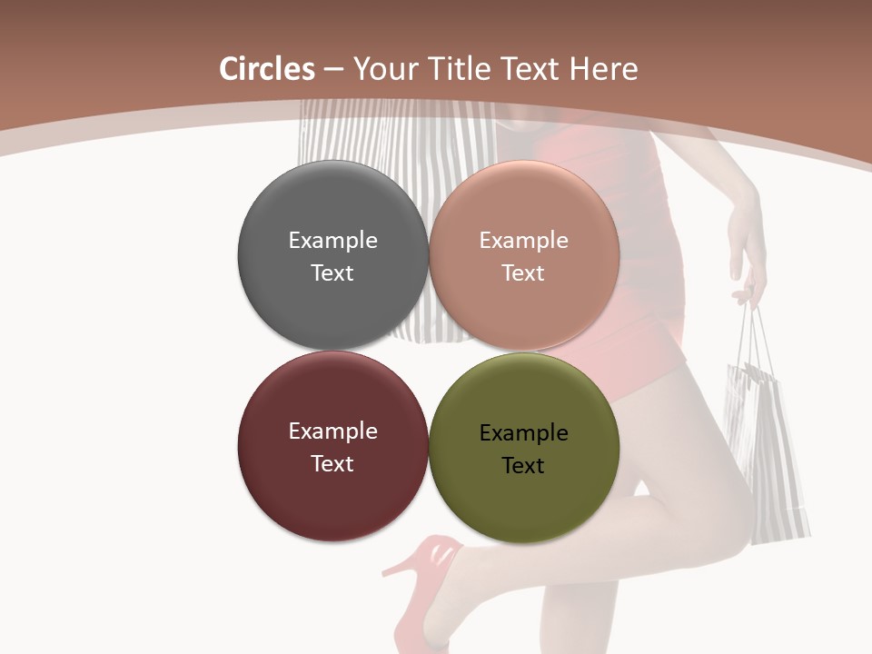 Face Sale Enjoyment PowerPoint Template