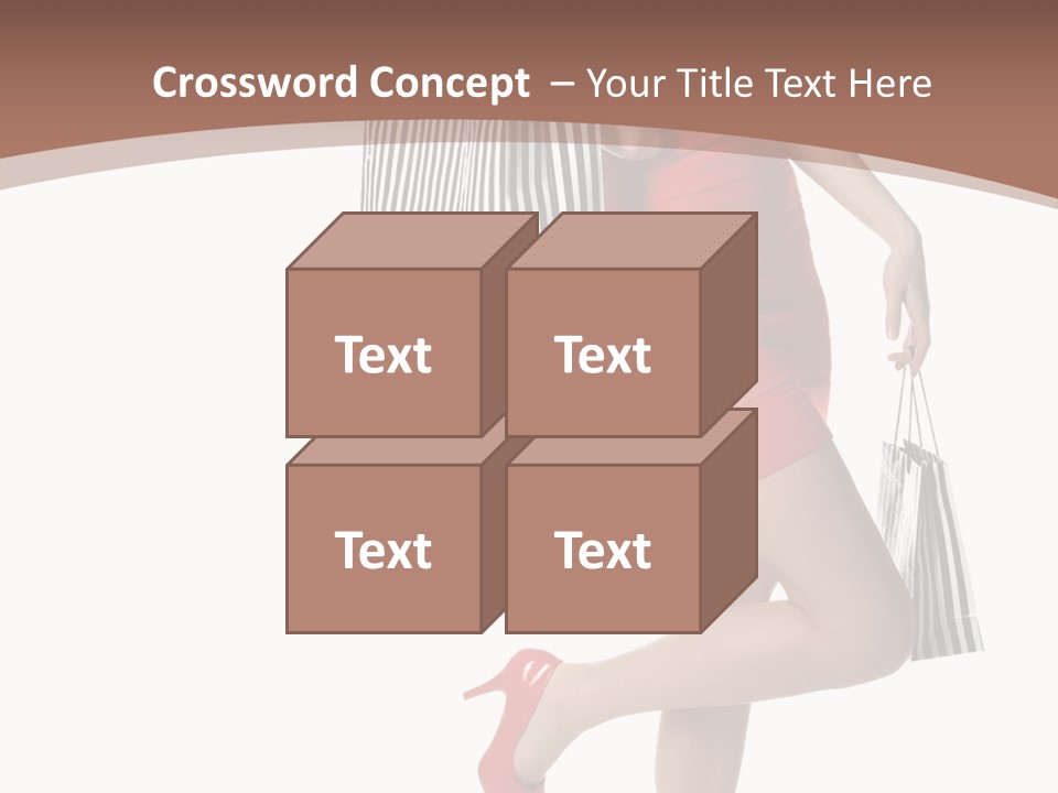 Face Sale Enjoyment PowerPoint Template