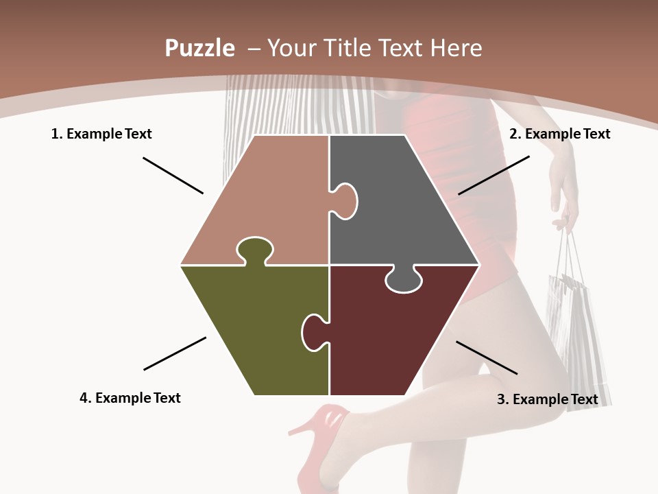 Face Sale Enjoyment PowerPoint Template