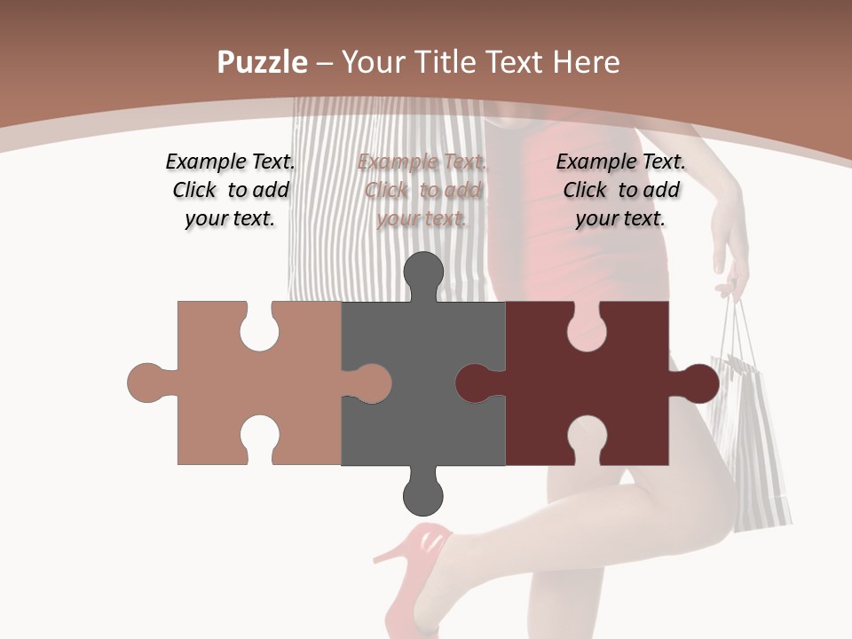 Face Sale Enjoyment PowerPoint Template