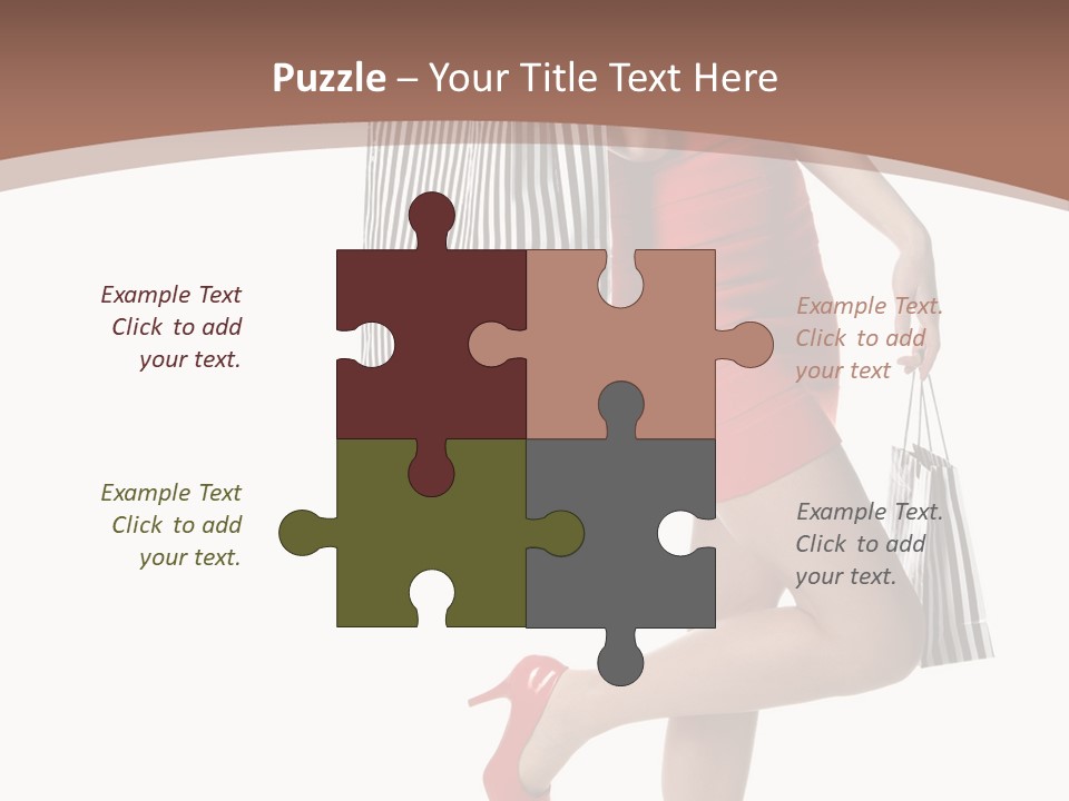 Face Sale Enjoyment PowerPoint Template