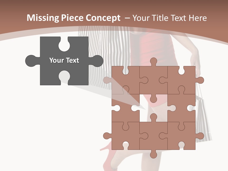 Face Sale Enjoyment PowerPoint Template