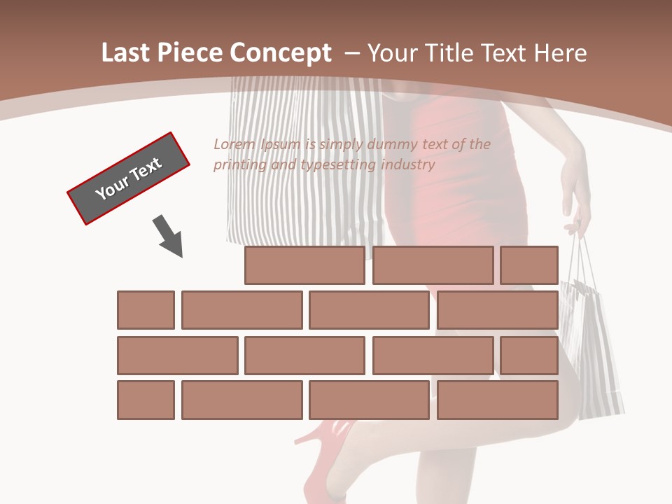 Face Sale Enjoyment PowerPoint Template