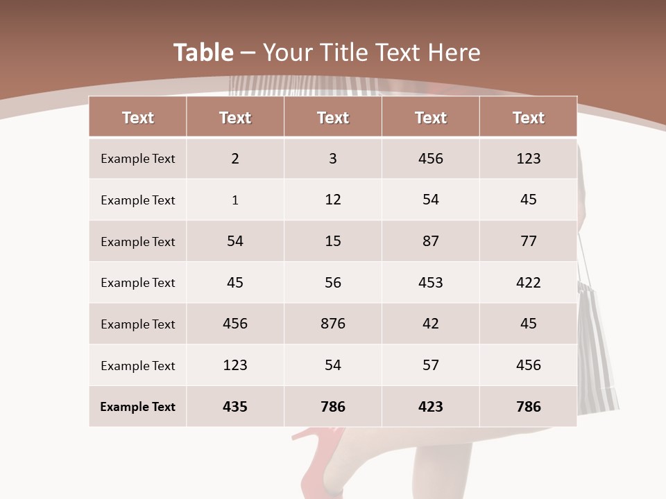 Face Sale Enjoyment PowerPoint Template