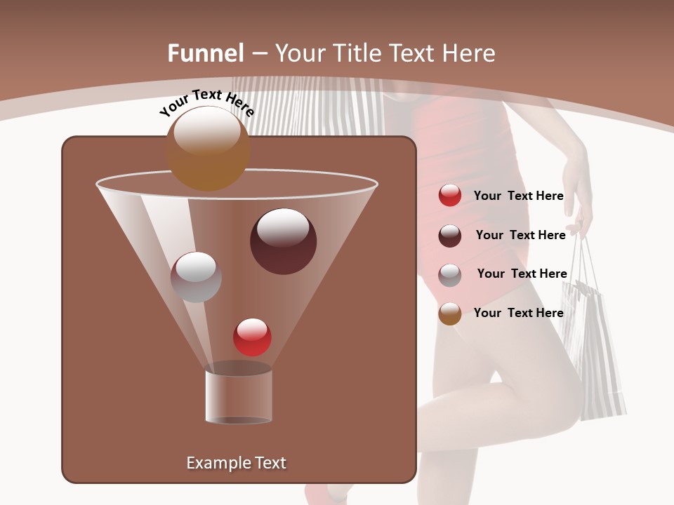 Face Sale Enjoyment PowerPoint Template