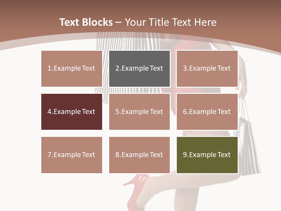 Face Sale Enjoyment PowerPoint Template