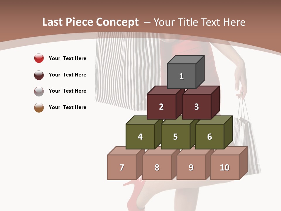 Face Sale Enjoyment PowerPoint Template