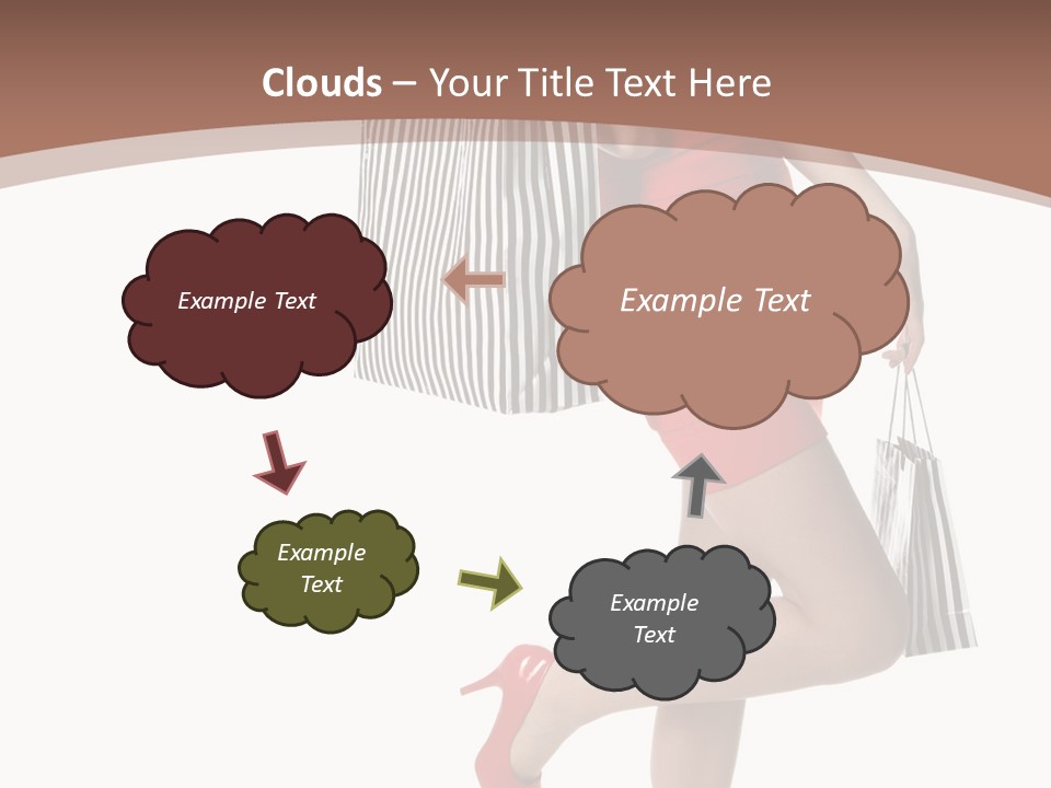 Face Sale Enjoyment PowerPoint Template