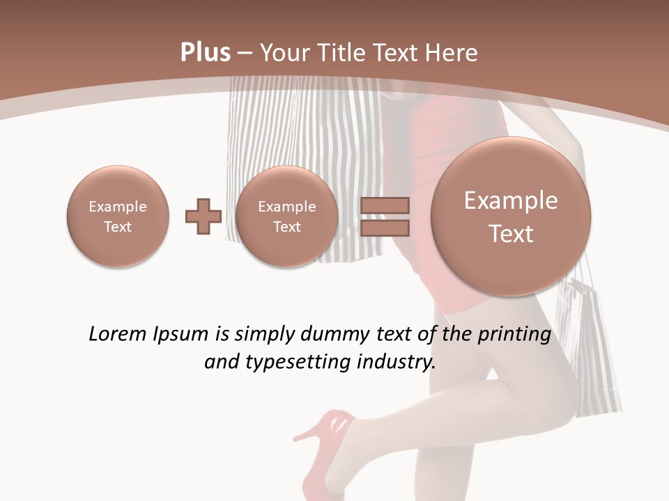 Face Sale Enjoyment PowerPoint Template
