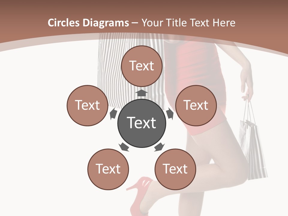 Face Sale Enjoyment PowerPoint Template