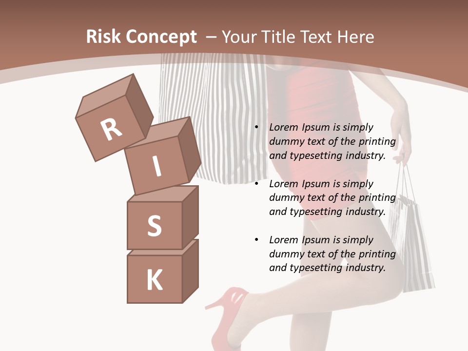 Face Sale Enjoyment PowerPoint Template