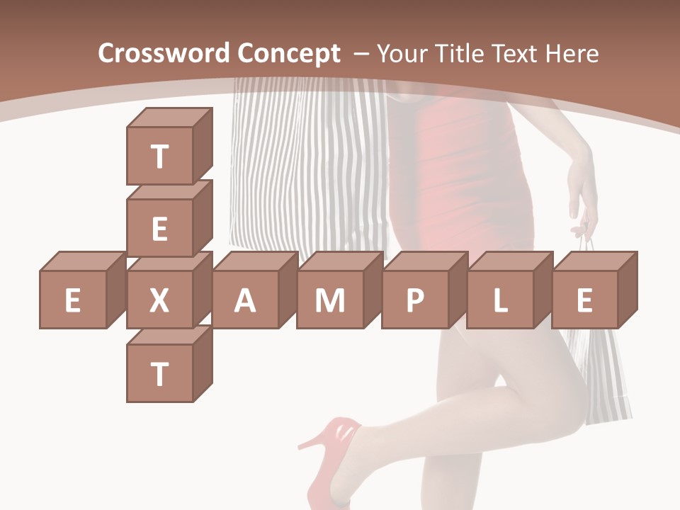 Face Sale Enjoyment PowerPoint Template