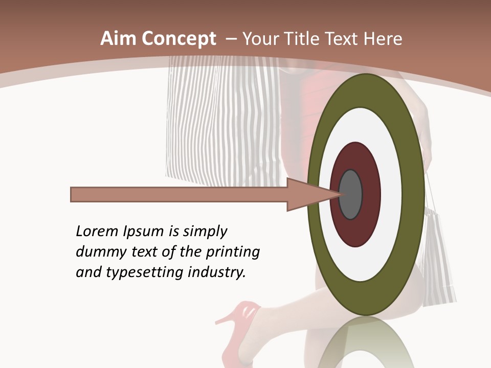 Face Sale Enjoyment PowerPoint Template