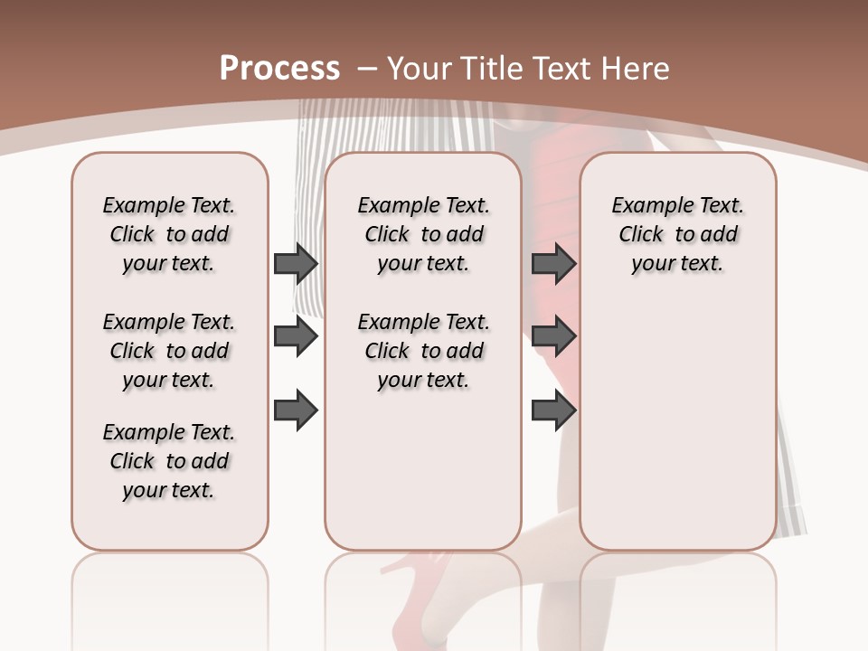 Face Sale Enjoyment PowerPoint Template
