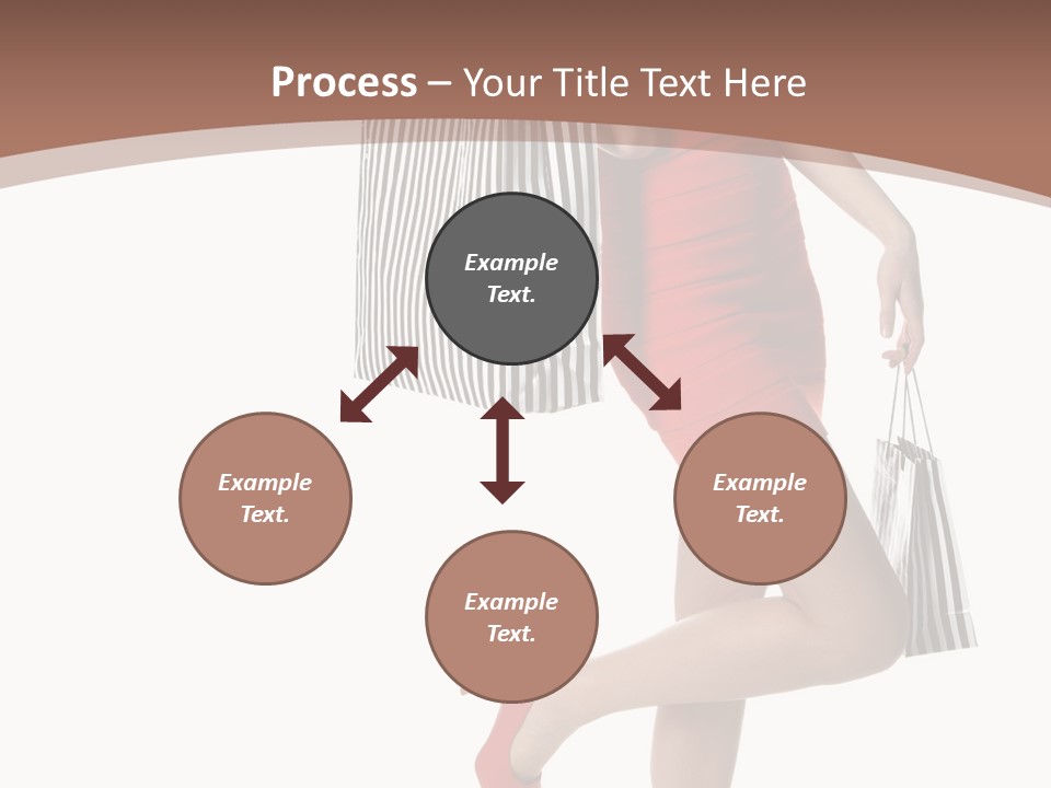 Face Sale Enjoyment PowerPoint Template