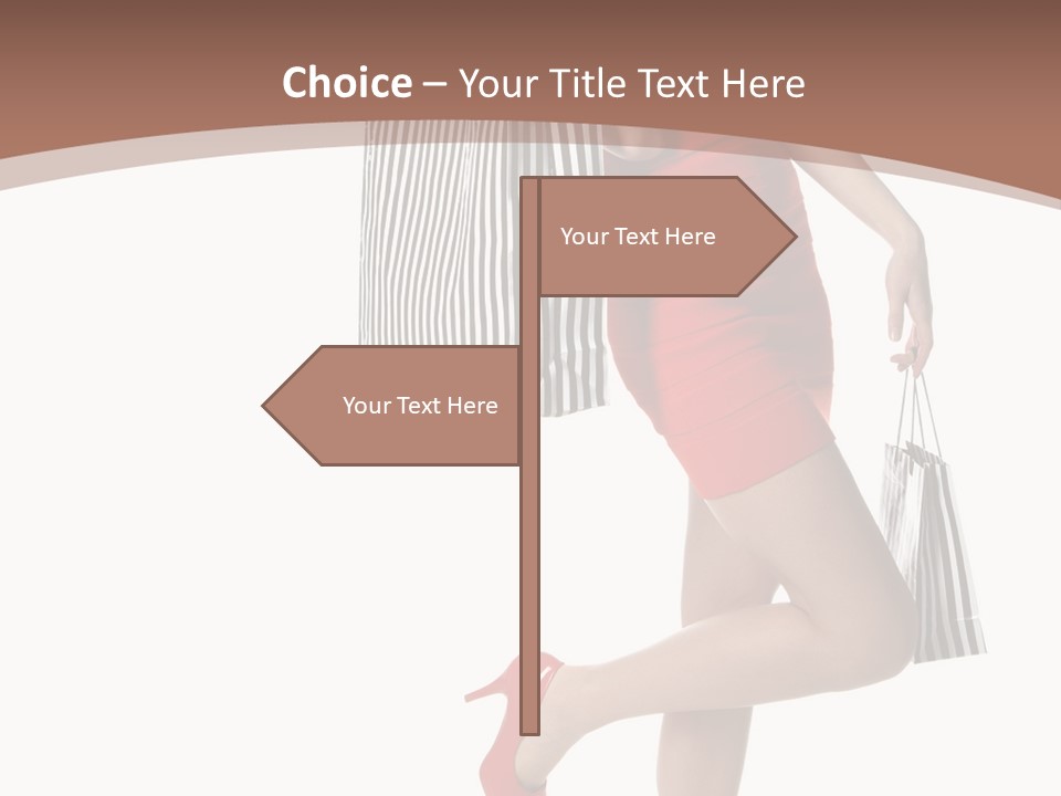 Face Sale Enjoyment PowerPoint Template