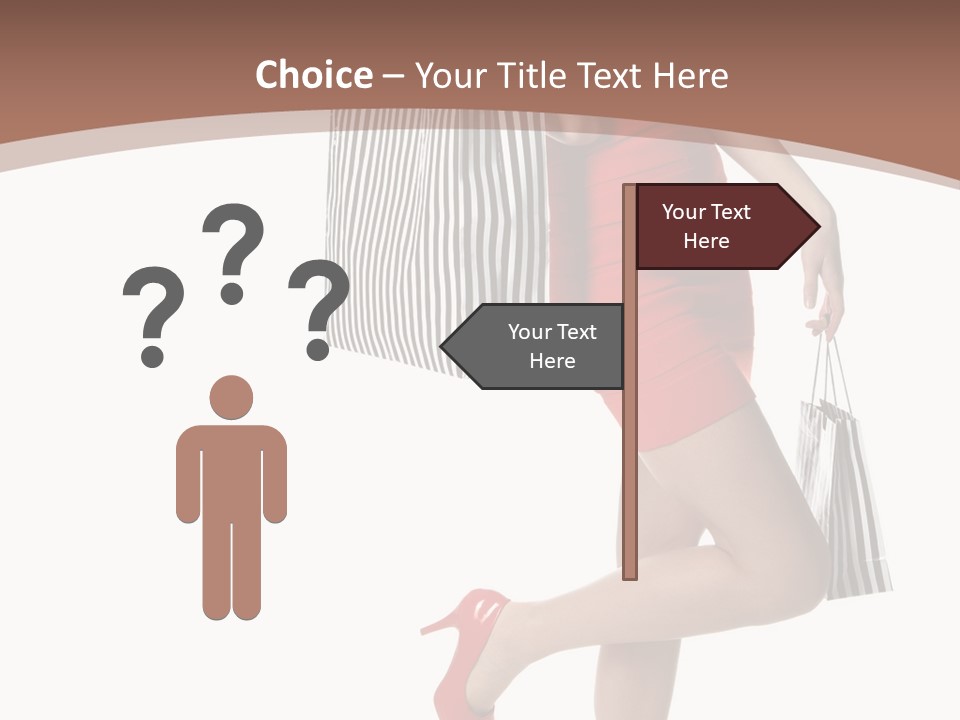 Face Sale Enjoyment PowerPoint Template