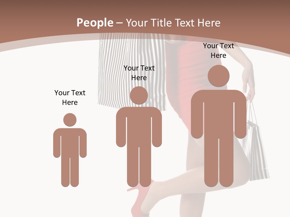 Face Sale Enjoyment PowerPoint Template