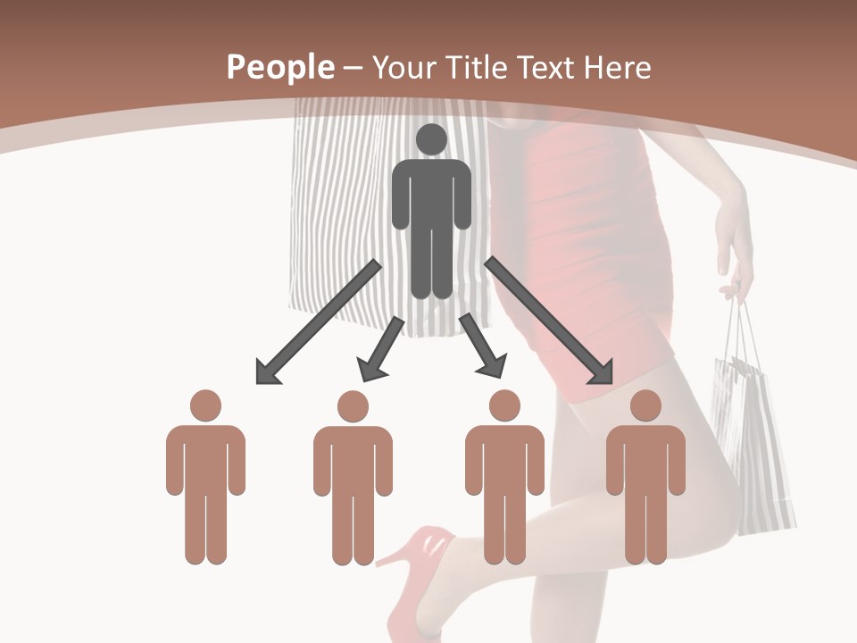 Face Sale Enjoyment PowerPoint Template