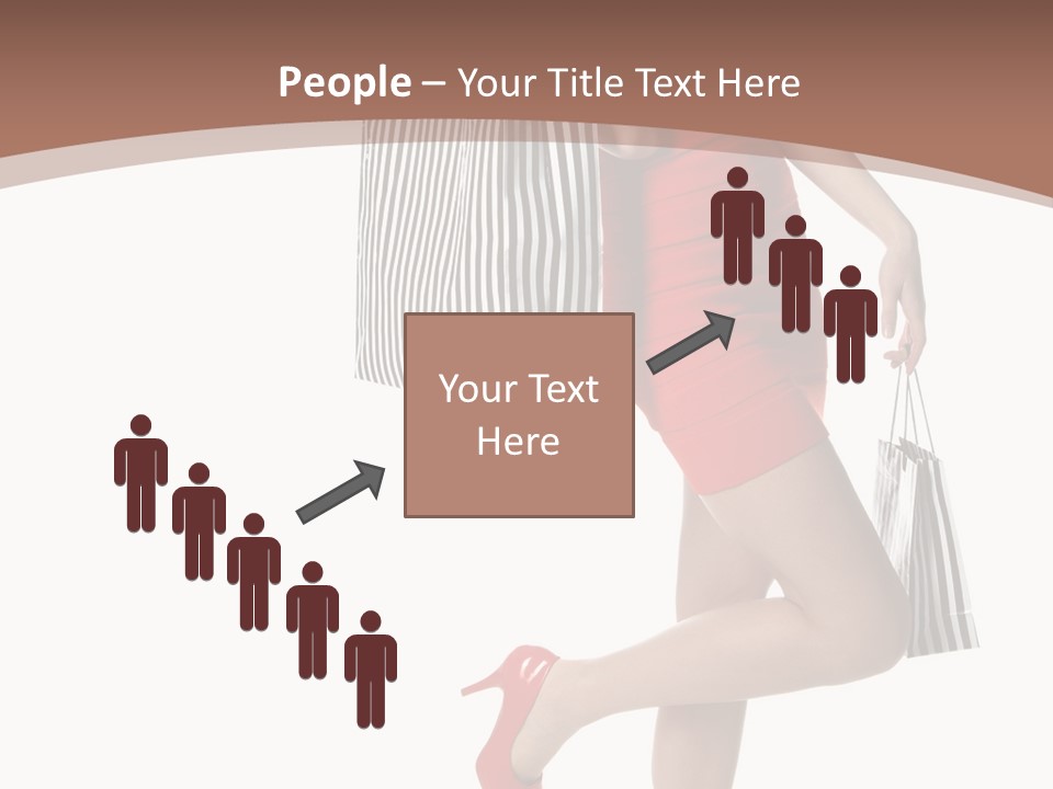 Face Sale Enjoyment PowerPoint Template