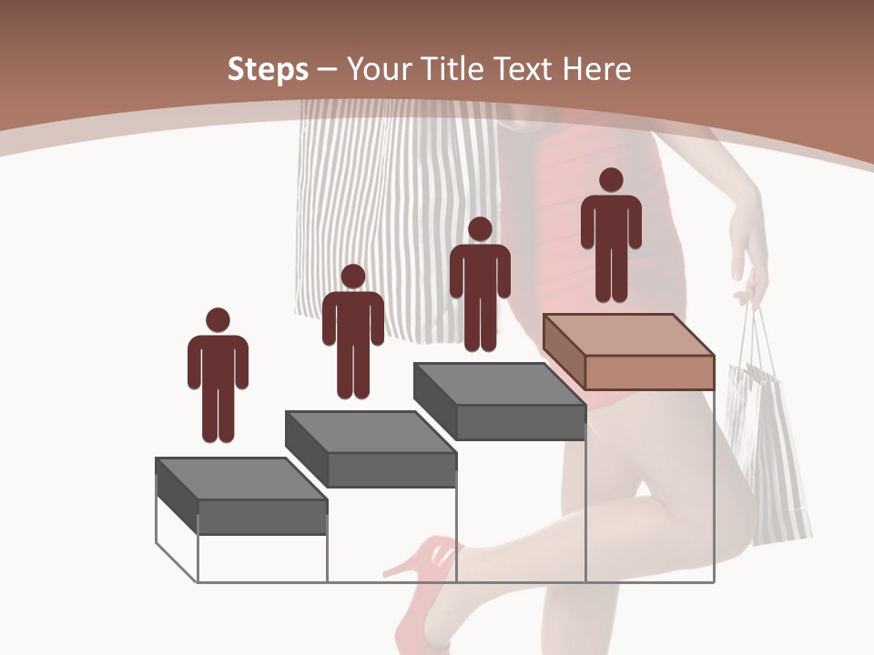 Face Sale Enjoyment PowerPoint Template