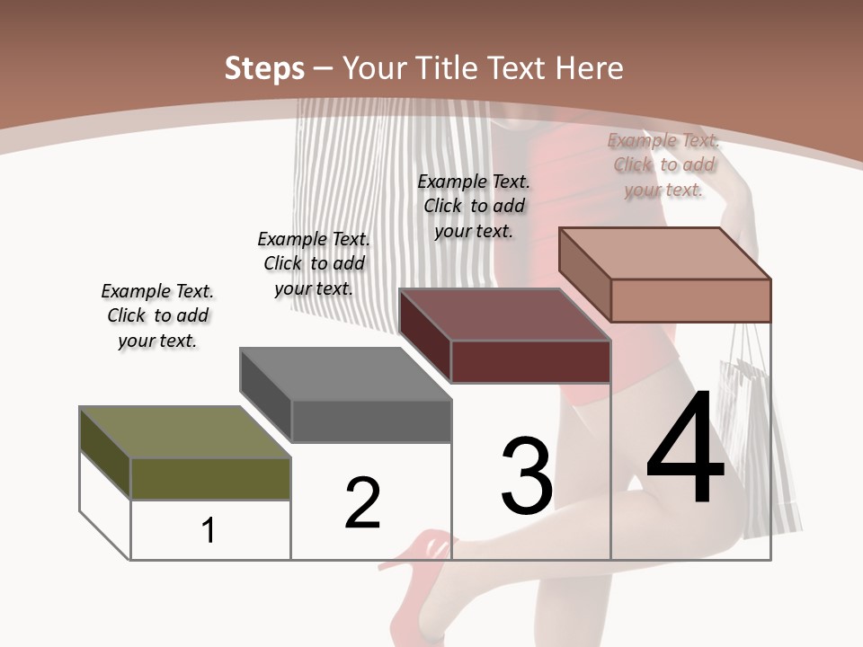 Face Sale Enjoyment PowerPoint Template