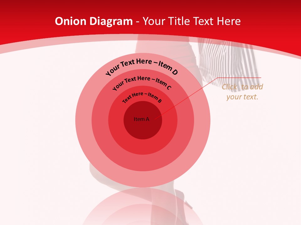 White Caucasian Attractive PowerPoint Template