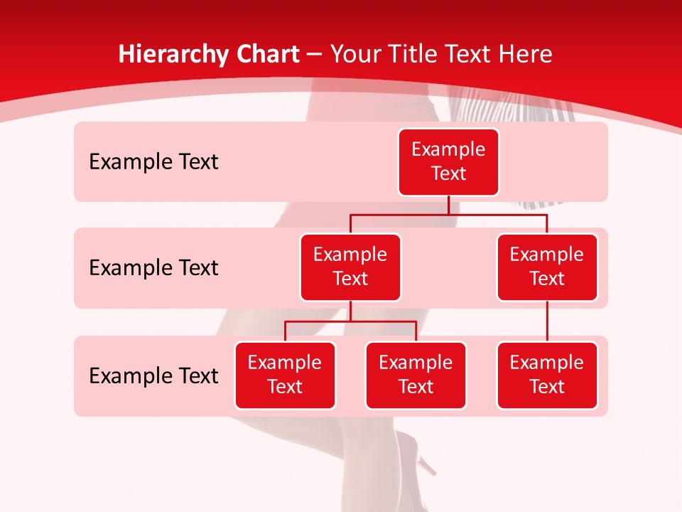 White Caucasian Attractive PowerPoint Template