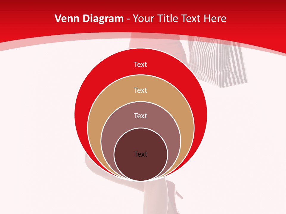 White Caucasian Attractive PowerPoint Template