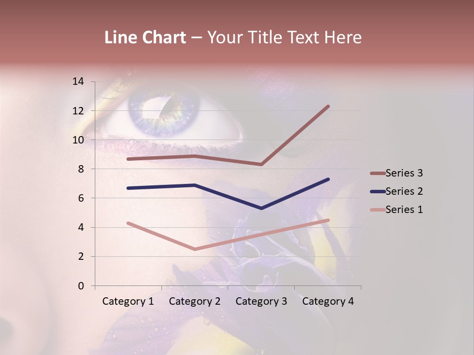 Lilac Violet Close Up PowerPoint Template