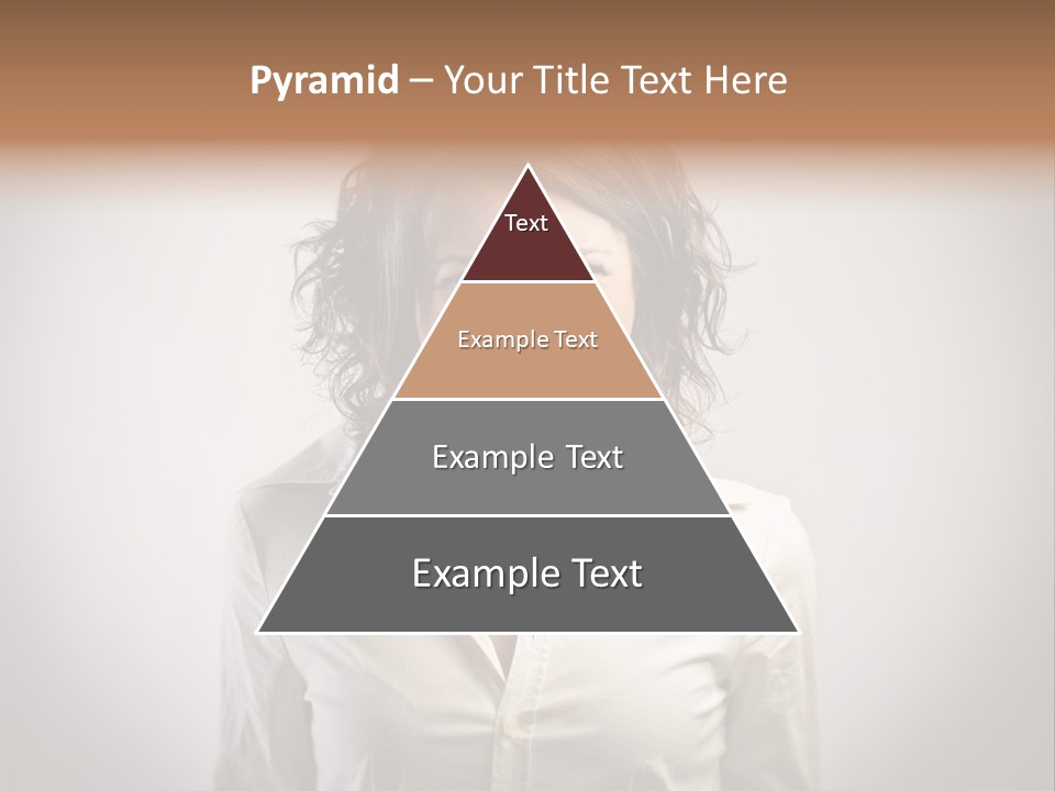 Scream White Face PowerPoint Template