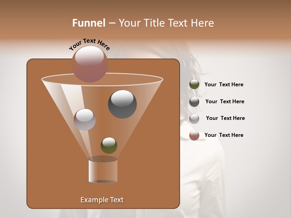 Scream White Face PowerPoint Template