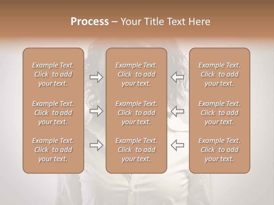 Scream White Face PowerPoint Template
