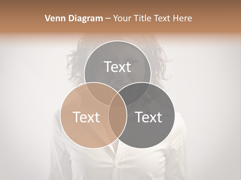 Scream White Face PowerPoint Template