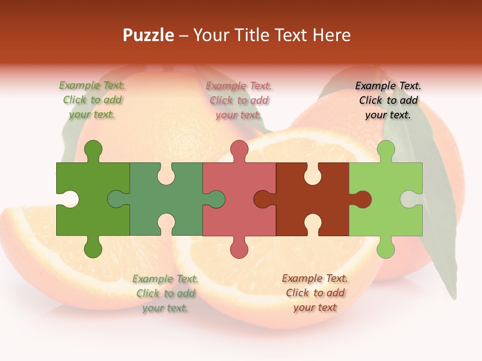 Dessert Juice Vegetarian PowerPoint Template