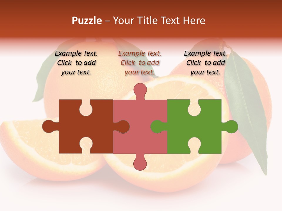 Dessert Juice Vegetarian PowerPoint Template