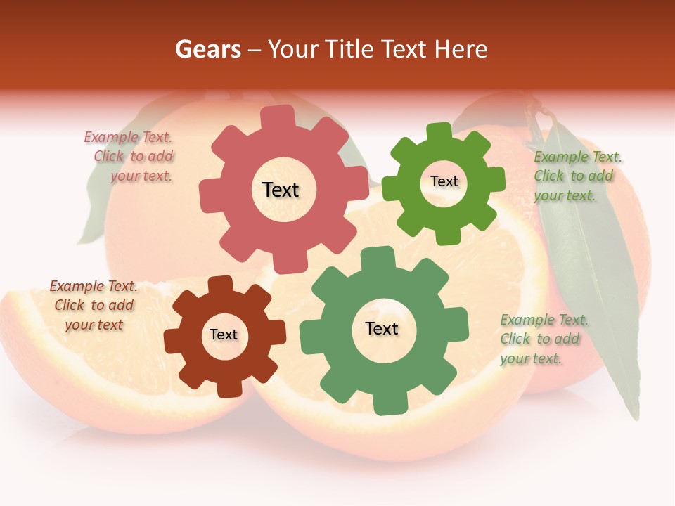 Dessert Juice Vegetarian PowerPoint Template