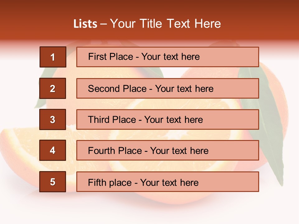 Dessert Juice Vegetarian PowerPoint Template