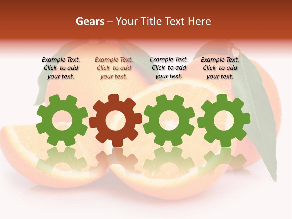 Dessert Juice Vegetarian PowerPoint Template