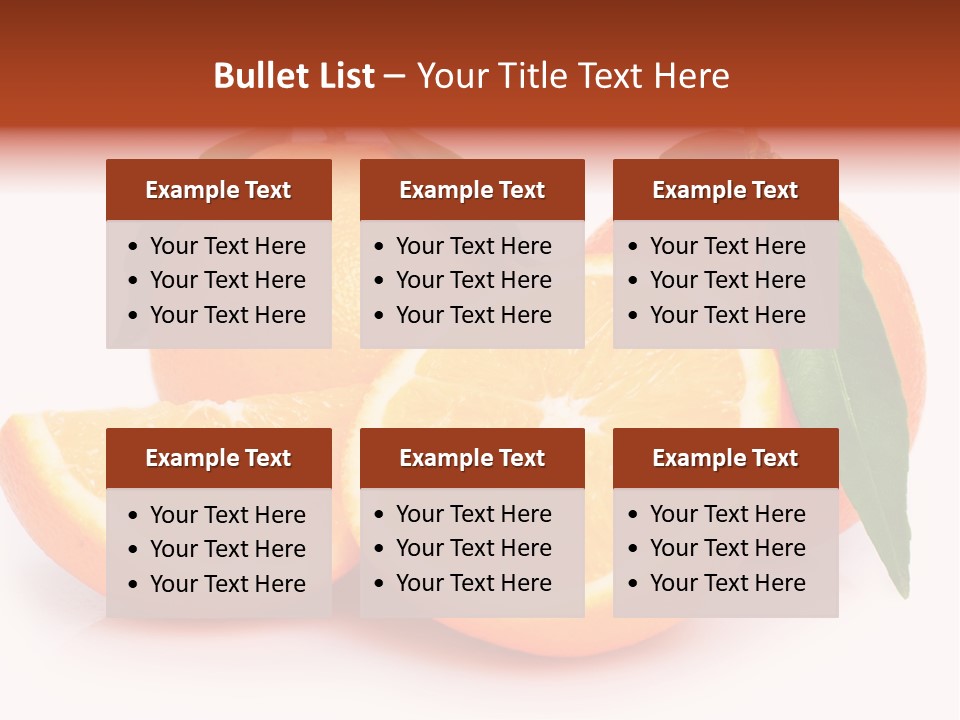 Dessert Juice Vegetarian PowerPoint Template