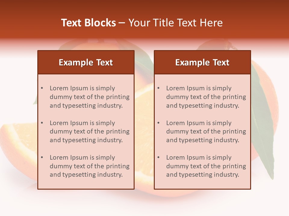 Dessert Juice Vegetarian PowerPoint Template